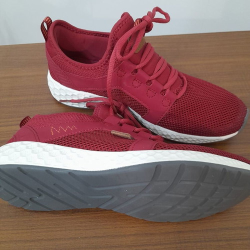 Bench women's athletic shoes like new, breathable fabric, size 38, red