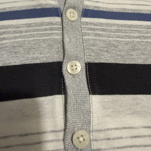 Tommy Hilfiger T shirt used, size L, white and grey