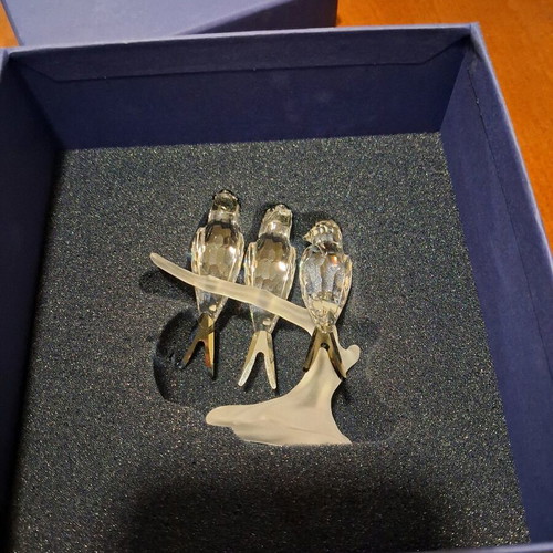 Κρυστάλλινο διακοσμητικό Swarovski Χελιδόνια καινούργιο