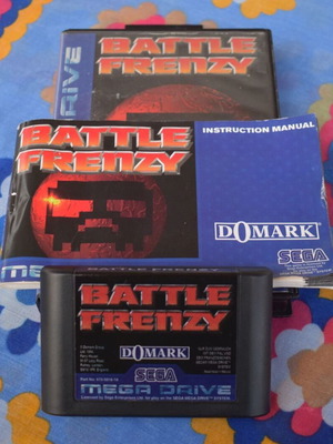 Battle Frenzy (Blood Shot) Sega Mega Drive used shooting game