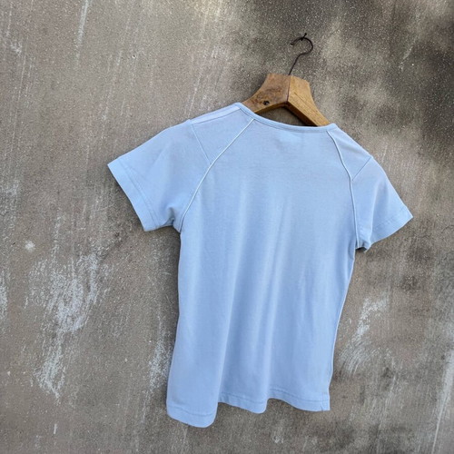 Adidas T-shirt used, size S, blue turquoise