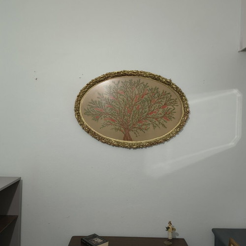 Κάδρο με κέντημα μεταχειρισμένο 1x70