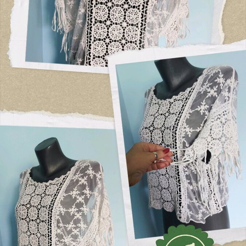 Lace tunics like new, set of 2, plus size