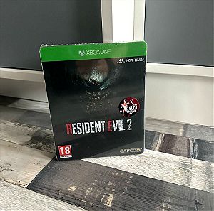Resident Evil 2 Xbox one steelbook edition σφραγισμένο σπάνιο