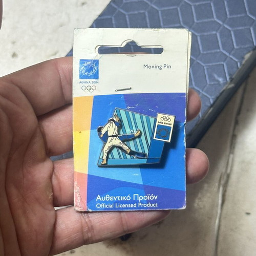 Moving Pin Athens 2004 Olympics Taekwondo used