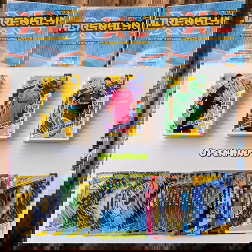 Πακέτο 180 μονών καρτών Super League 2023-24 Adrenalyn XL καινούργιο