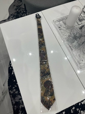 Men's tie new, multicolored, Gold City, made in Korea