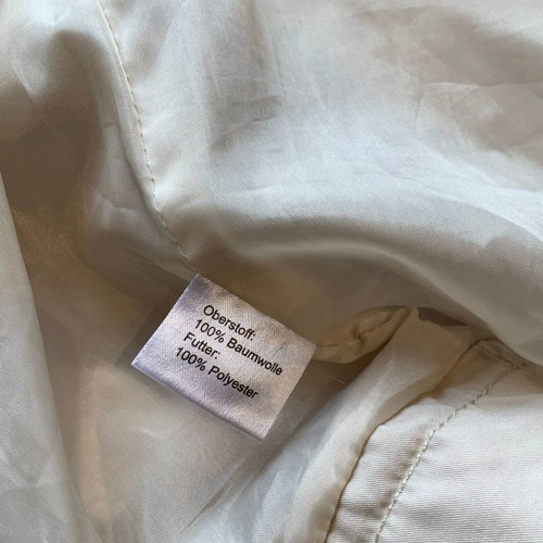 Blue Motion women's trench coat S 36/38 used, beige with belt