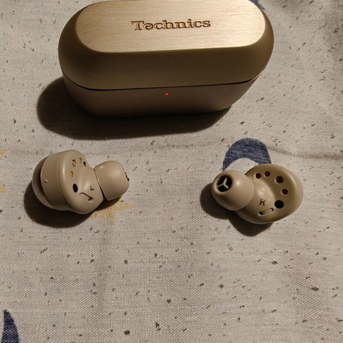 Technics EAH-AZ100 In-ear Earphones Champagne Gold 60th Anniversary Edition new