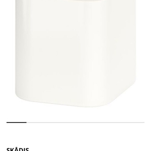 Skadis IKEA set of 13 steel containers new for wall organization