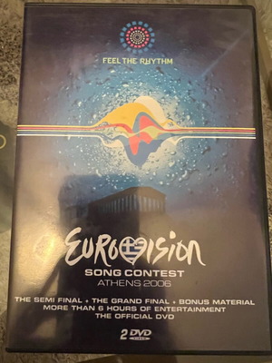 Eurovision Athens Double DVD 2006 like new