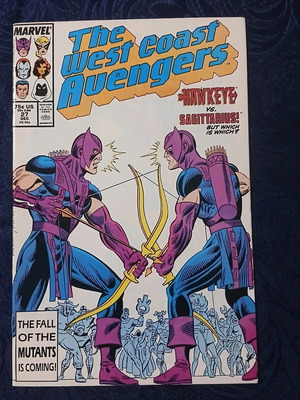 West Coast Avengers #27 used Marvel comic 1987