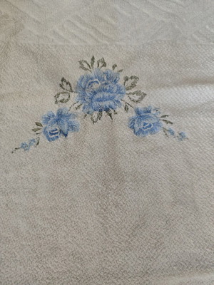 Small towel used
