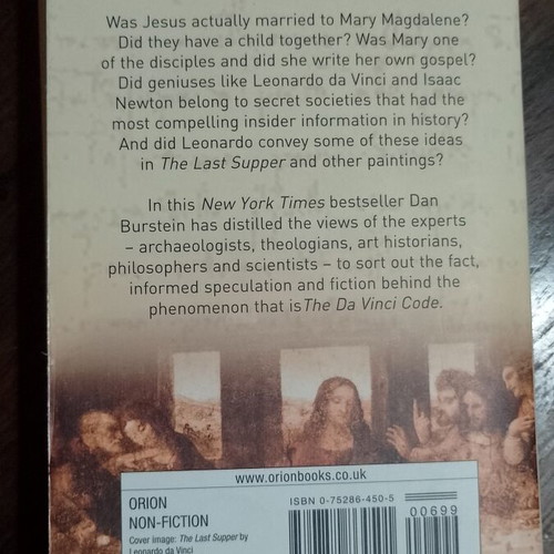 Secrets of the (Davinci) Code by Dan Berstsein used