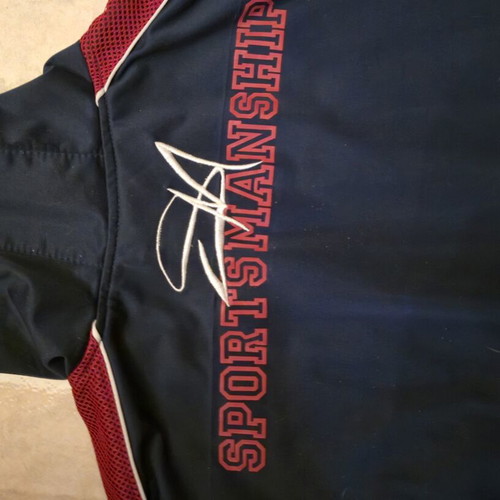 Identic Sports Jacket XL like new, blue and red