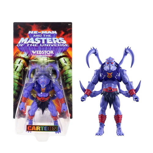 Webstor Action Figure Mattel MOTU Origins 200X Cartoon Collection new