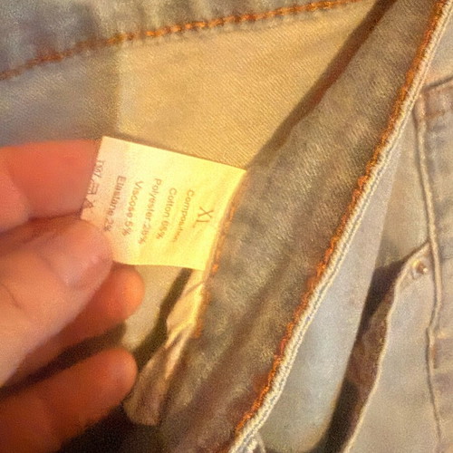 Men's turquoise pants XL like new