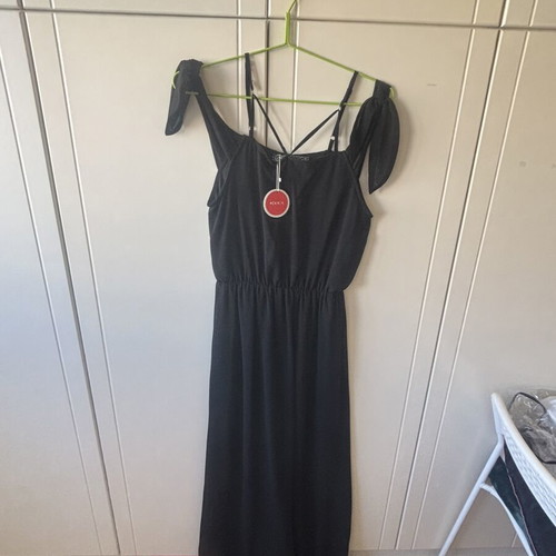 Black long dress Doca new, medium size