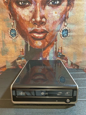 LG DVD-CD duplicator used with cables and software