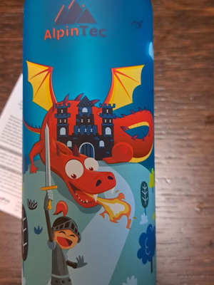 AlpinTec παιδικό παγούρι 500ml με δράκο