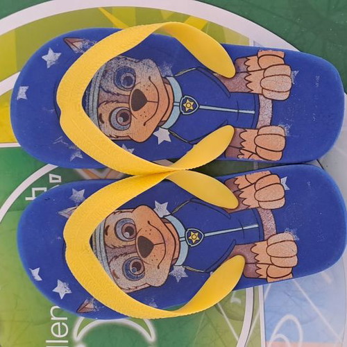 Children's sandals used, blue, 16 cm