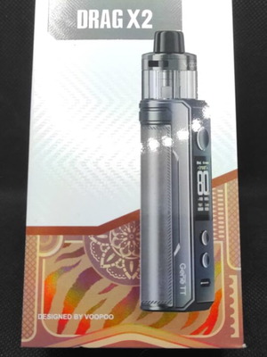 Drag X2 Pod Kit 80W 5ml like new, grey Voopoo