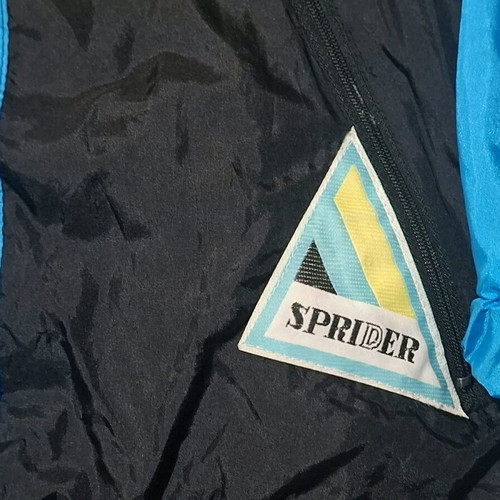 Vintage Sprider Medium windbreaker jacket used, multicolor