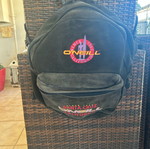 O’Neill black suede backpack used