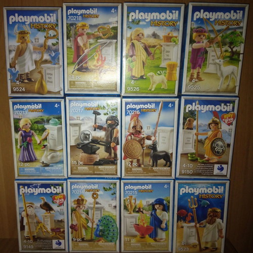 Playmobil Mythology Olympian Gods and Alexander the Great 15-piece set new
