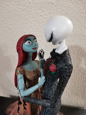 The Nightmare Before Christmas Jack & Sally Couture de Force figure 23cm, Disney Showcase