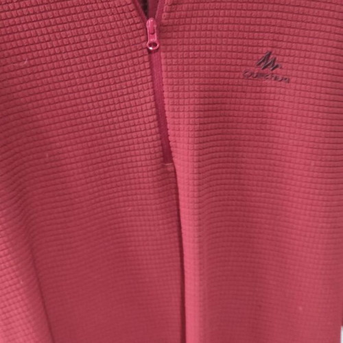 Decathlon Quechua hiking jacket used, red, size S