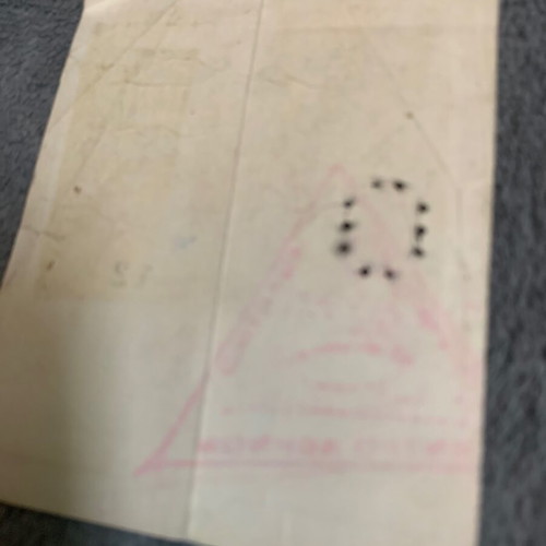 Real-AEK OAKA 1985 ticket used, vintage