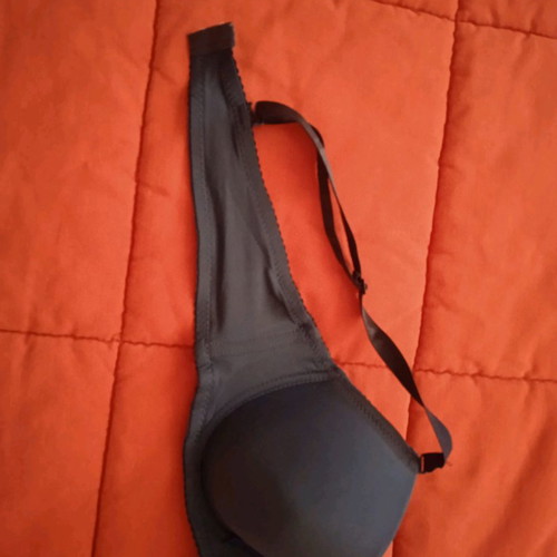 Bra blue size 80B like new, strapless with underwire