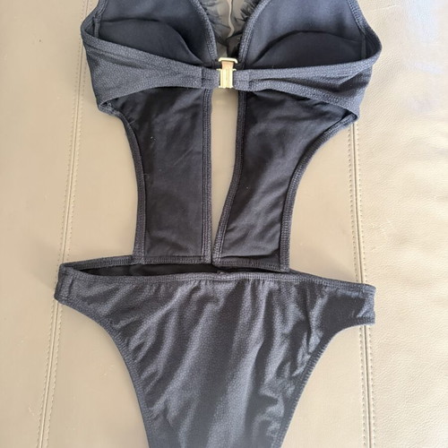 She Beachwear One-Piece Swimsuit like new, black, size M