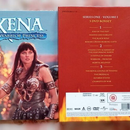 Xena Warrior Princess 3 DVD boxset like new, season one