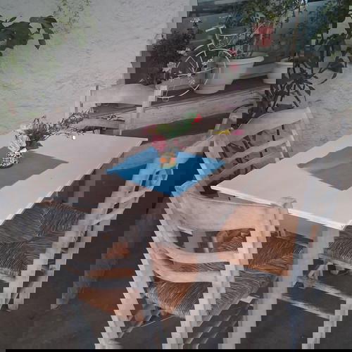 Τραπεζοκαθίσματα εστίασης μεταχειρισμένα, πακέτο 12 τραπέζια με καρέκλες