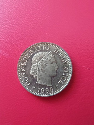 Νόμισμα 5 Rappen Switzerland 1990 μεταχειρισμένο