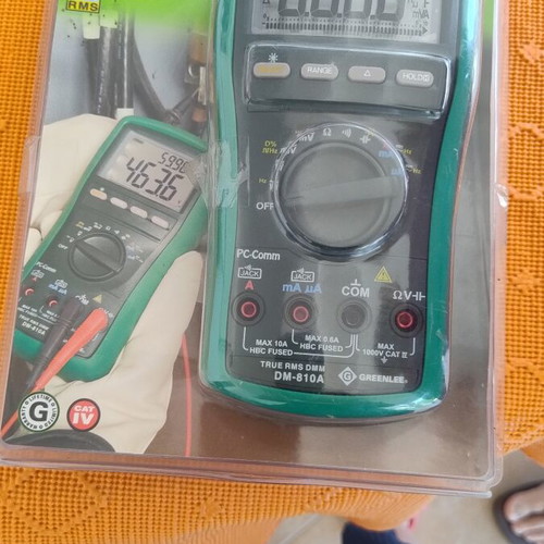 Greenlee DM-810A multimeter new, sealed packaging