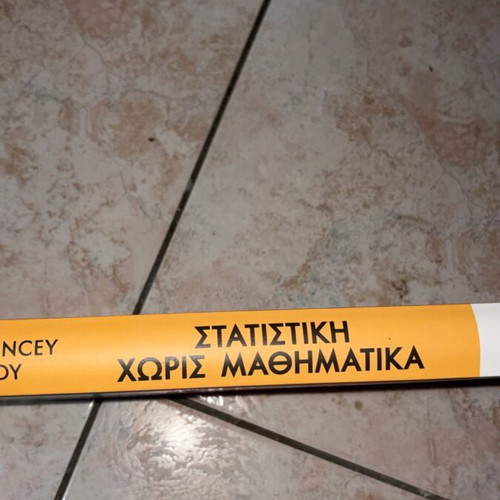Statistics Without Mathematics book like new
