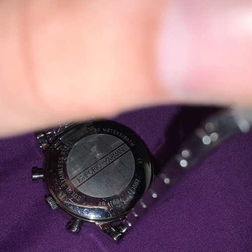 Emporio Armani Luigi Watch like new, original with new battery