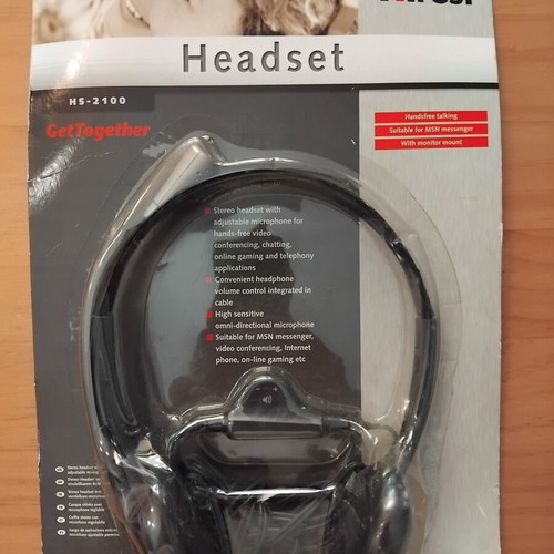 Trust HS-2100 headset with microphone