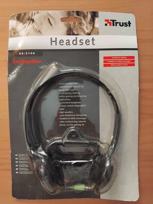 Trust HS-2100 headset with microphone