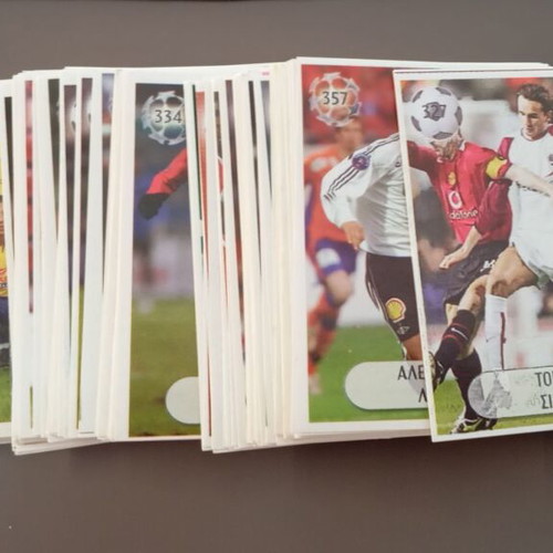 Golden Shop Europe's Champions 2005-2006 sticker pack, 96 pieces