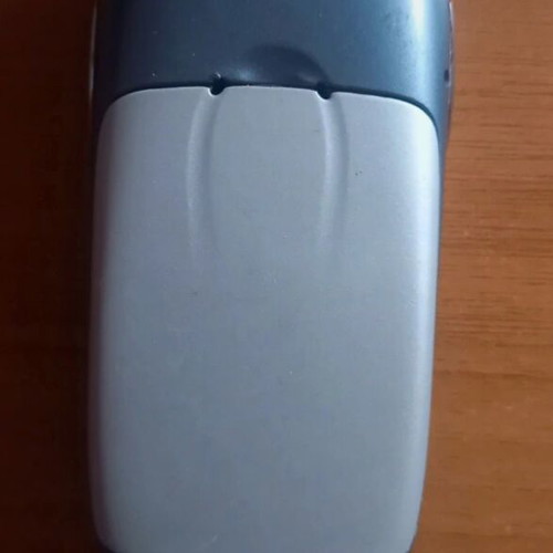 Siemens mobile phone used, old collectible with battery and charger