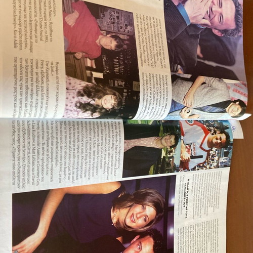 Downtown 2023 magazine Michele Morrone Matthew Perry