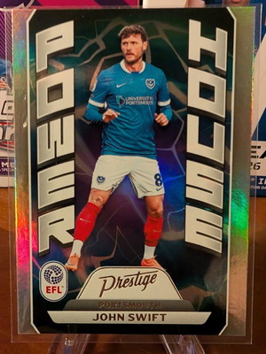 2025-26 Panini Prestige EFL John Swift Power House card like new