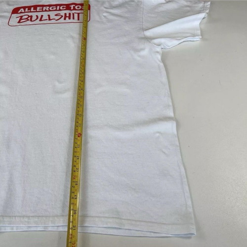 Vintage Delta Pro Allergic to Bullshit white T shirt size 2XL like new