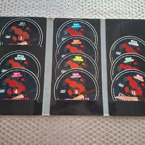 Egklimata DVD box set, ANT1 black comedy series, missing second disc