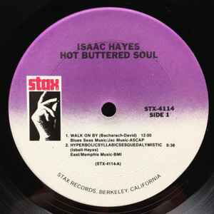 Isaac Hayes Hot Buttered Soul vinyl record used, R&B / Soul