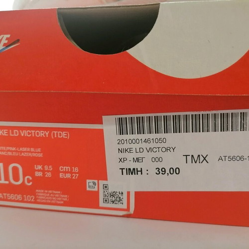 Nike Kids Sneakers LD Victory EU27 like new, white multicolor